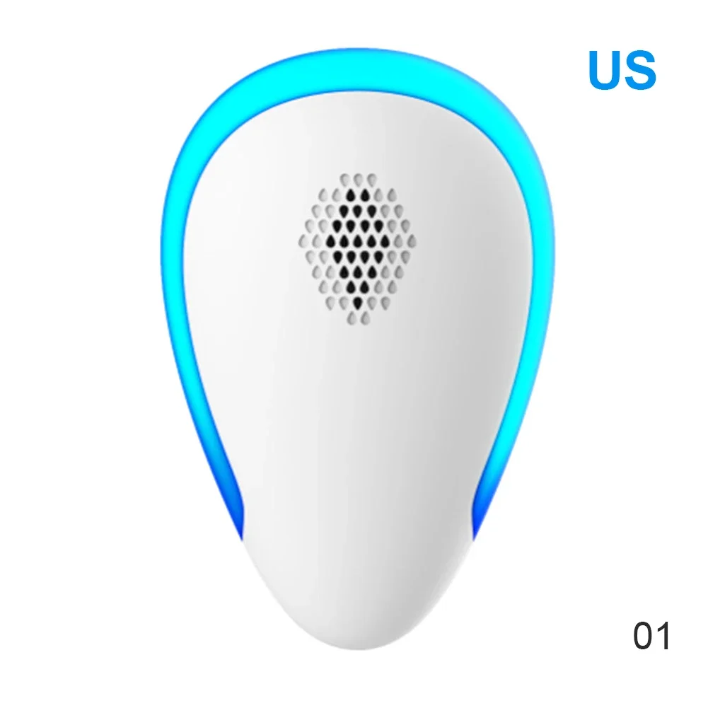 מרחיק מזיקים אולטרסוני, מרחיק יתושים אלקטרוני לעכברים, עכברים, עכברים, חרקים ומזיקים