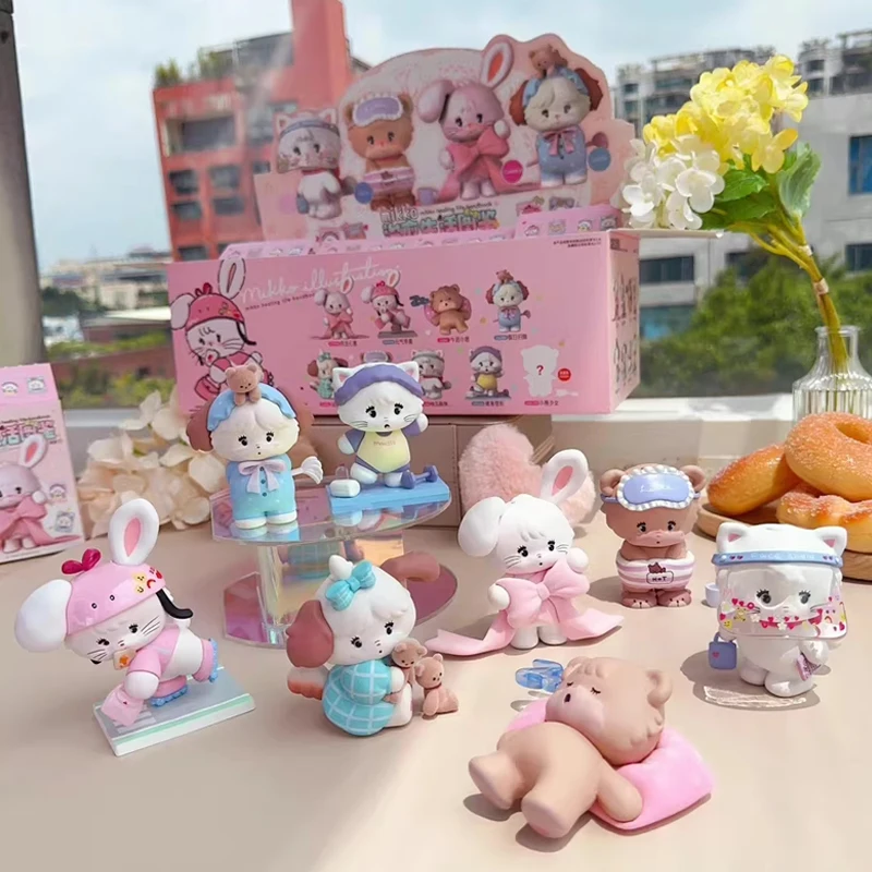 mikko フィギュア　ブラインドボックス　ムース　キャミ　スフレ　ラテ 本物の Mikko ヒーリングライフハンドブックシリーズブラインド