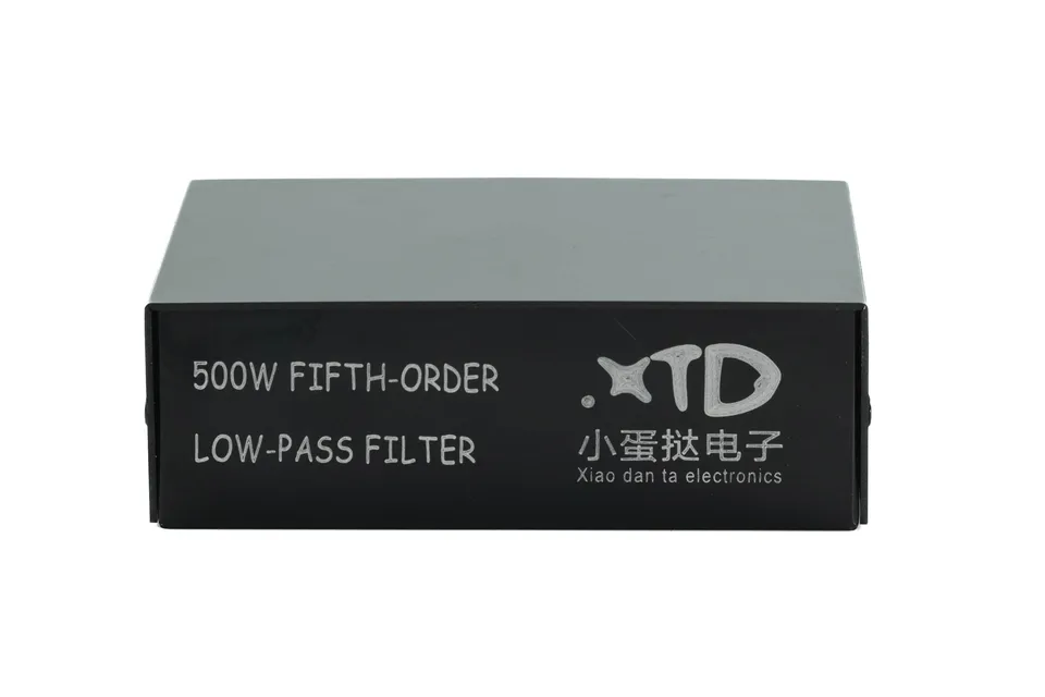 UTTASU Filtro Paso Bajo HF 3.5-30MHz 100W Para Radio Onda Corta: Conmutación Manual 4 Bandas, Disipación Térmica