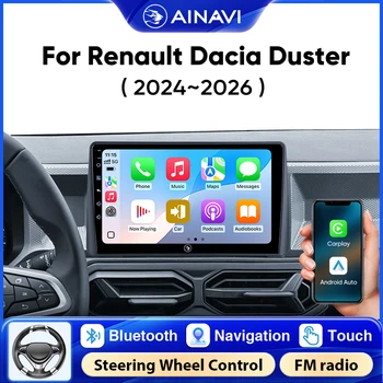 Ainavi Radio de Coche Inalámbrica Android Auto Carplay 2 Din para Renault Dacia Duster, Radio para Auto, Radio con Pantalla, Carplay, Pantalla para Coche, Bluetooth, Radio Android, Radio para Auto, Radio Samochodowe, Sistemas Inteligentes para Auto, 9 Pulgadas 1