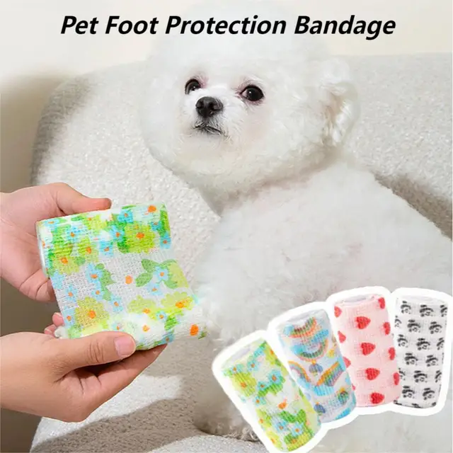 DIY Printed Dogs Bandage New Pet Supplies