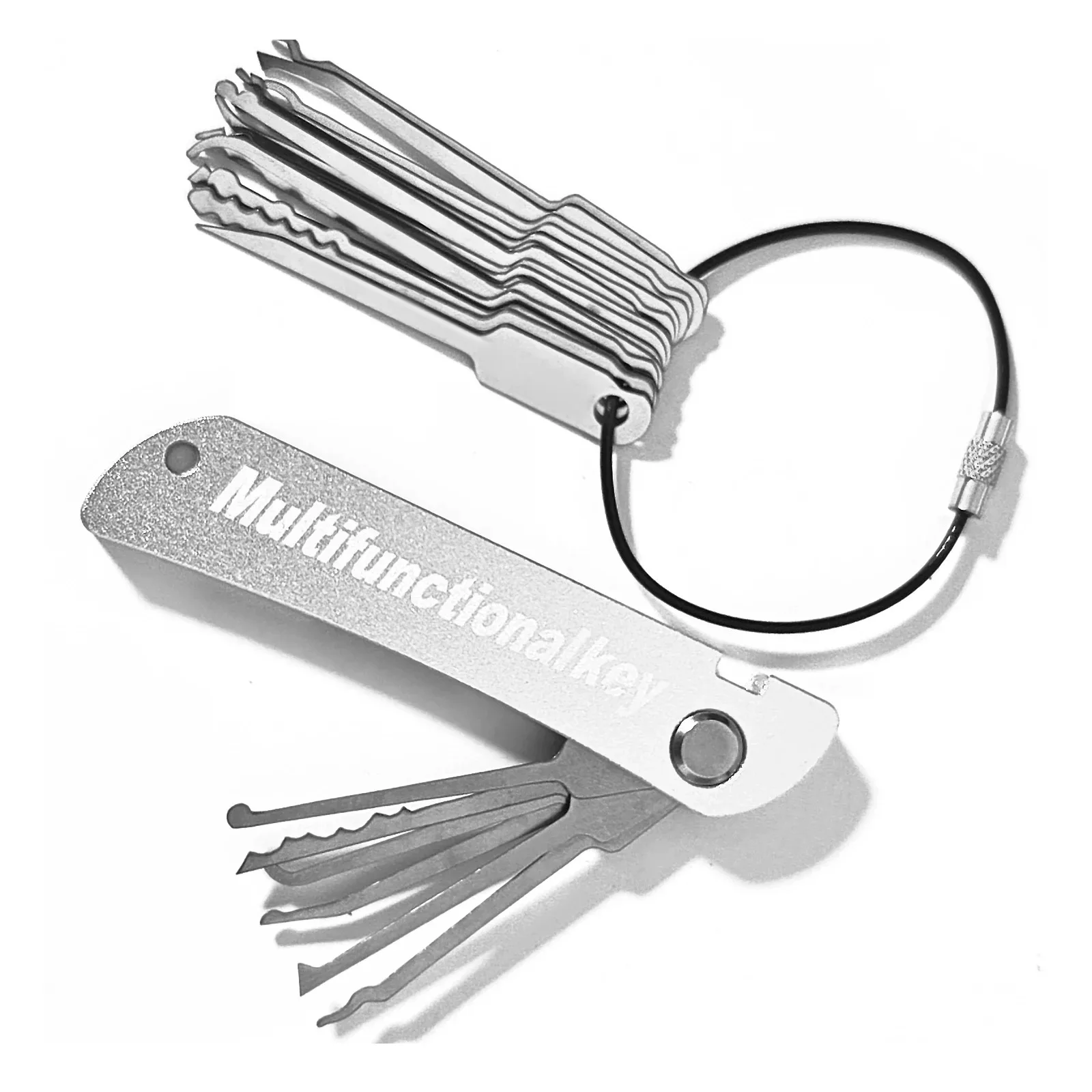 Versatile 21-Piece Lock Picking Set - Compact and Ideal
