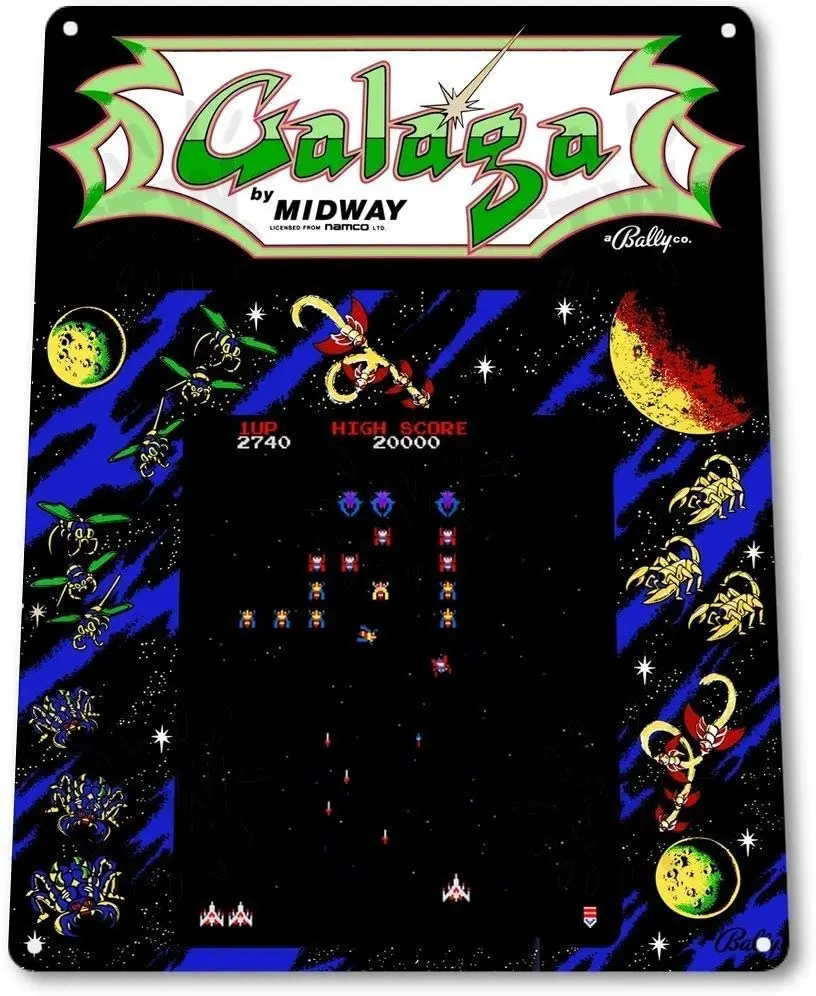 

Винтажный BDTS Galaga аркадный магазин, игровая комната, искусство, шатер, Consol, новинка, парковка, ретро, металлическая фотоплакат, Настенный декор