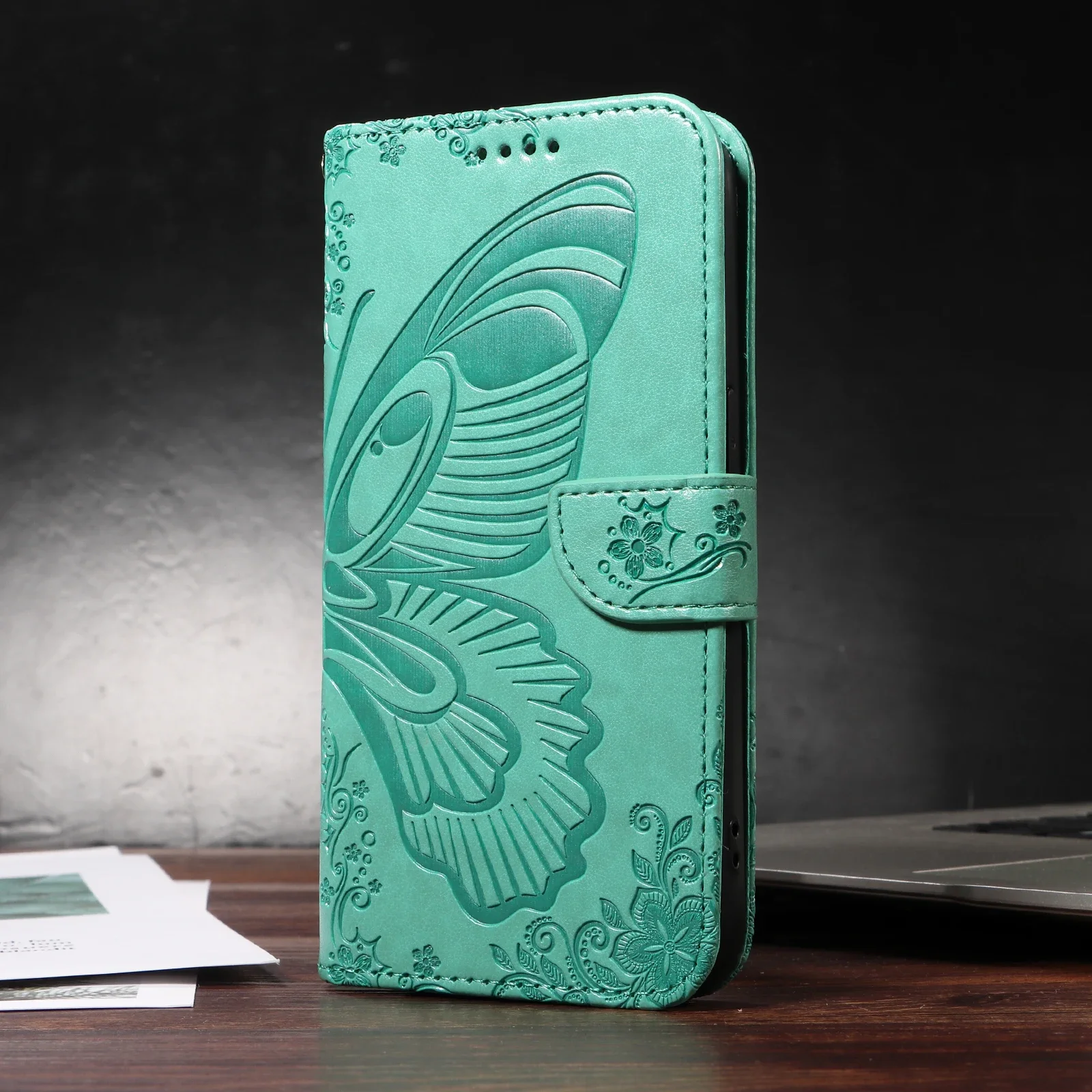 Magnetic Leather Wallet Flip Phone Case Cover