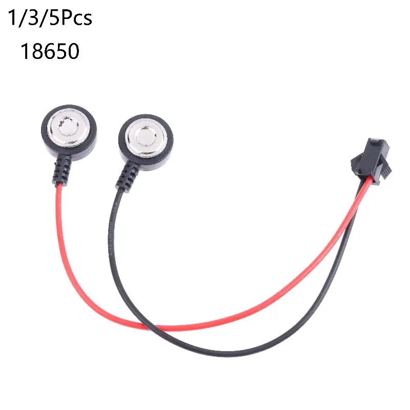 Magnetic 18650 Battery Charger Cable Set with Secure Fit Extension