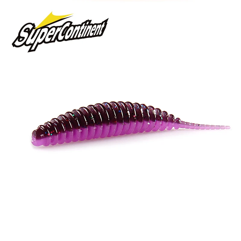 Leurre souple ver appât PVC pour carpe et perche - Odeur poissonnée puissante pêche carnassiers