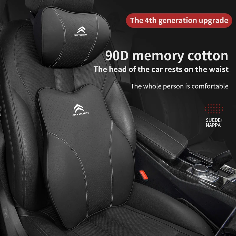 

Auto Parts Neck 3D Pillow Adjustable Restraint Head Lumbar Support For Citroen Berlingo Saxo C3 C5 C4 C1 C2 Ds3 Grand Picasso