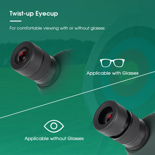 Cannocchiale Svbony SV28 25-75x70 Con Treppiedi - Ottica FMC BAK4 Per Birdwatching, Caccia E Tiro - Foto 10