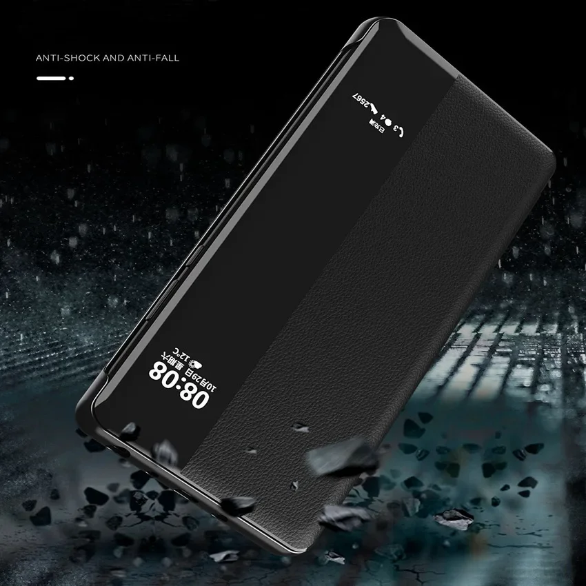 Smart View Flip Cover with Auto Sleep/Wake Feature – Premium Carrying Case