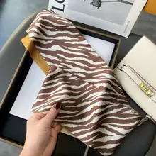 

Luxury Models of Neck Scarves Hair Ribbons Silk Scarf Women's Hundred and One Spring and Autumn Female Scarf Neck Protector