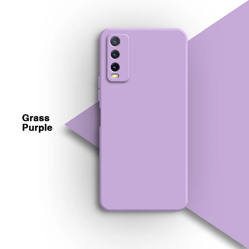 Enhanced Liquid Silicone Soft Back Cover – Original Simple Fashion Shell