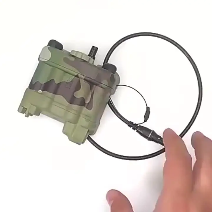 Тактический открытый NVG AN/PVS-31 батарейный отсек для шлема уличное охотничье