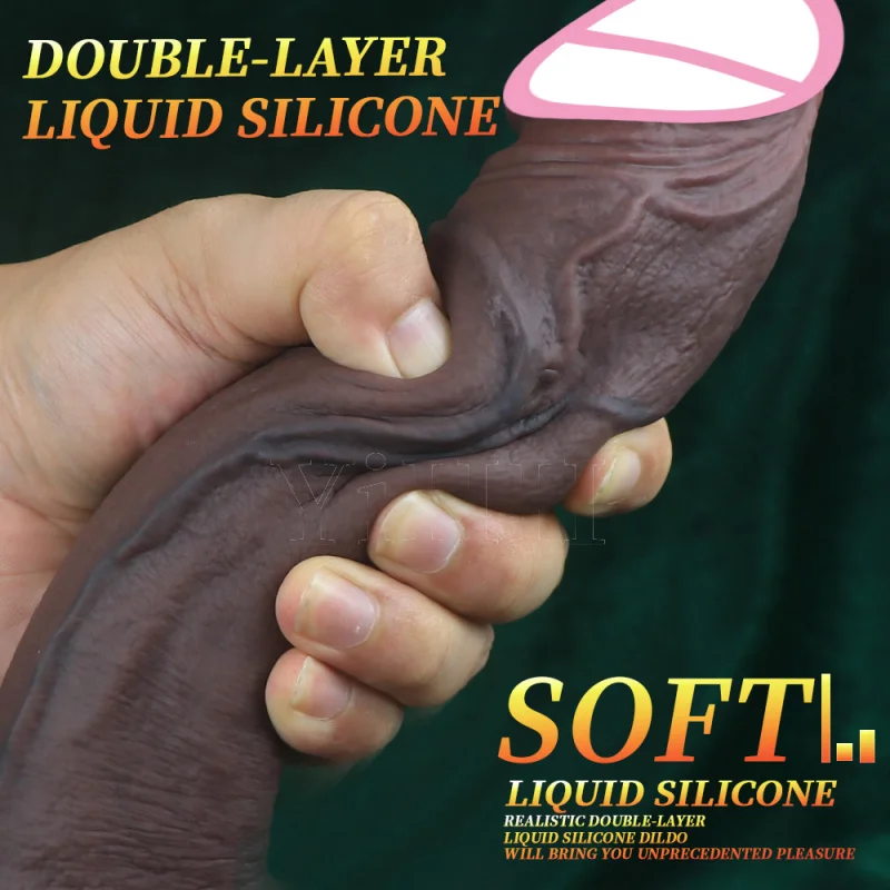 Long Dildo Realistic Dick Woman Dildos Masturbator For Women Soft Silicone Suction Cup Big Penis Anal Sex Toys Gay Lesbian