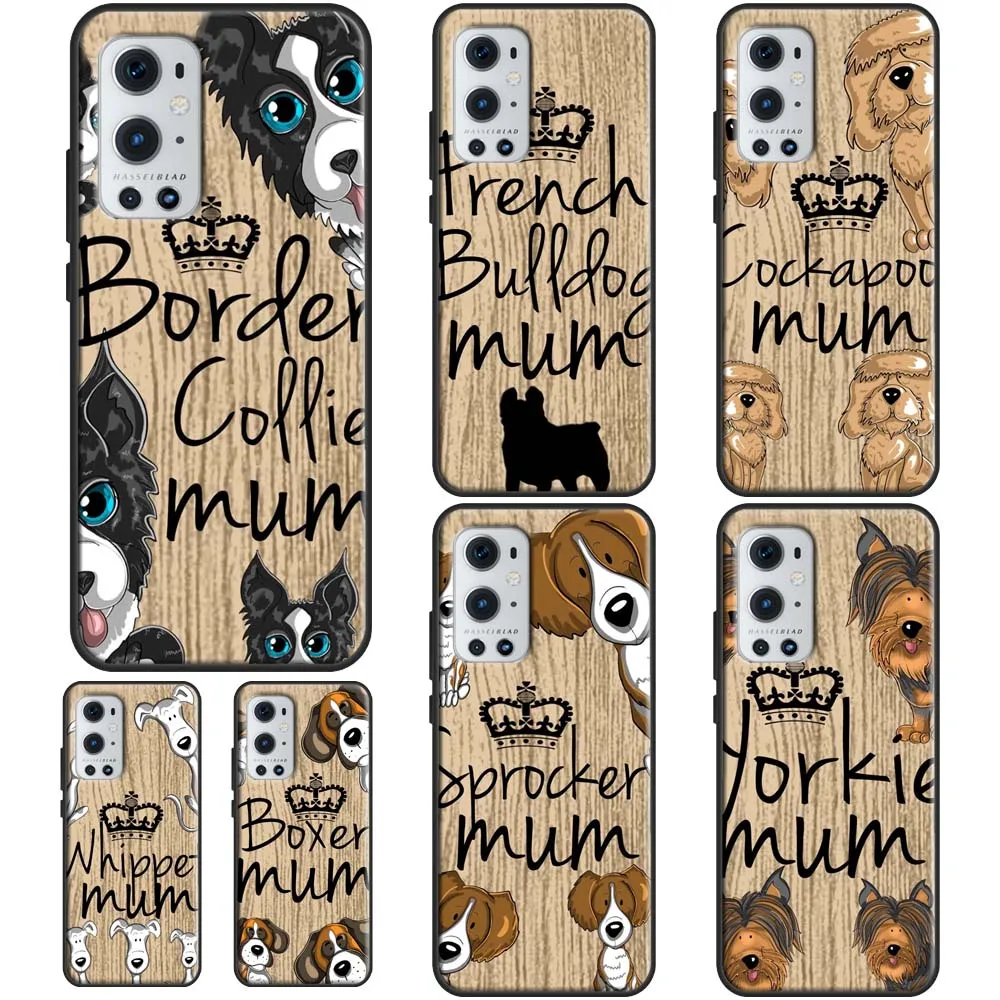 Labrador Yorkie Boxer Chow Mum Dog For Realme 8 Pro 8I C21 Gt Master Gt Neo 2 Case For Oneplus 8T 9R 9 Pro Nord2 Phone Coque