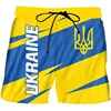 3D Ukrain Eagle Emblem Graphic Beach Shorts Men Ukrainian Flag Short Pant Swimsuit Summer Hawaii Swim Trunks Cool Kid Ice Shorts 2