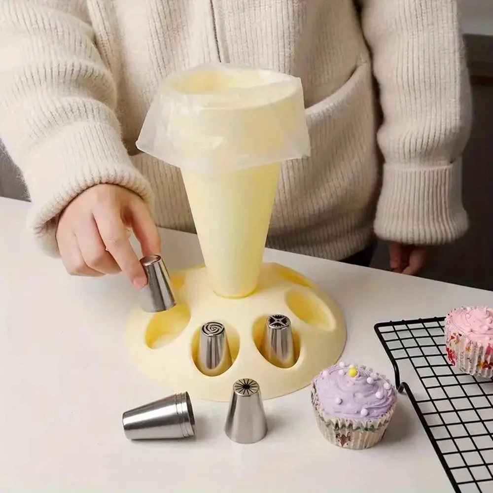 Cake Decorating Kit Tools Bags Piping Tips Pastry Icing