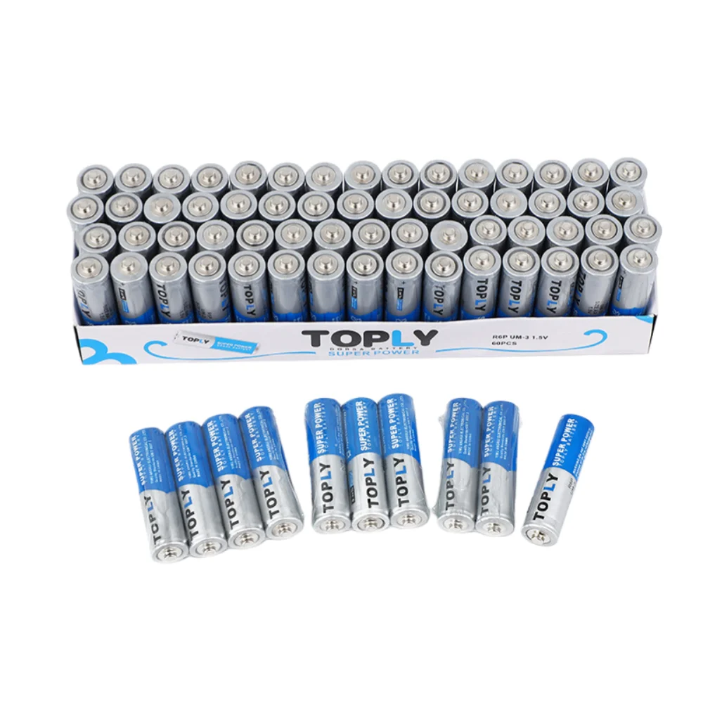 1.5V AAA Carbon Zinc Batteries Heavy Duty Economical Battery Pack 4-32 Pcs for Household Electronic Devices - 4