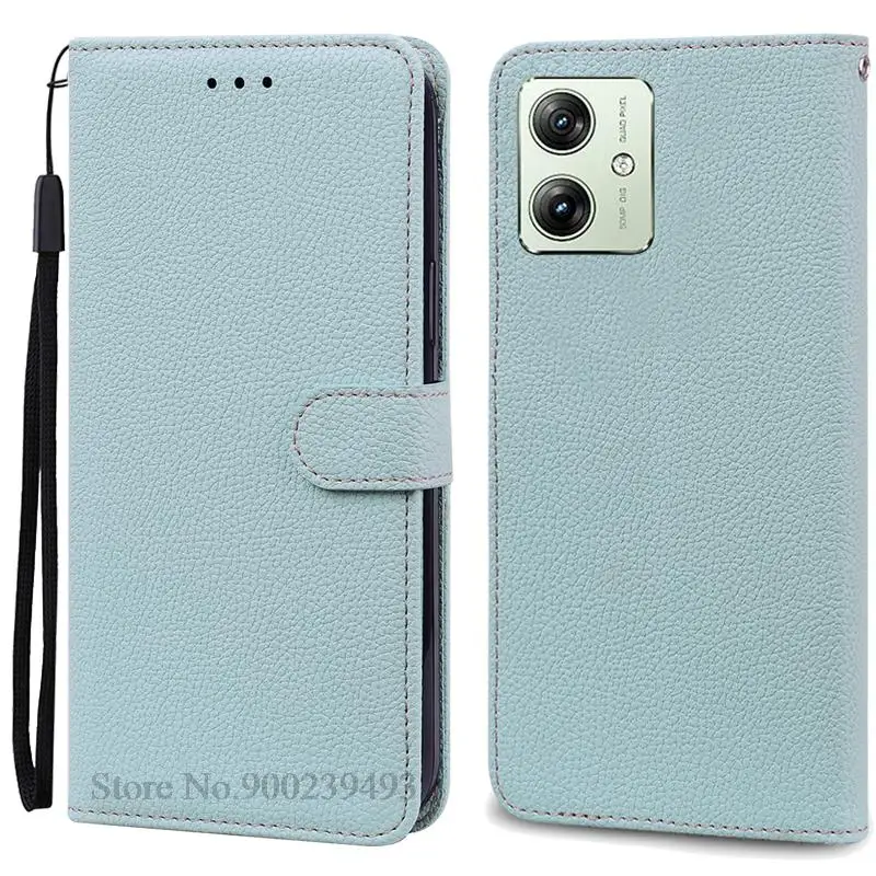 Elegant Silicone Leather Flip Wallet Case