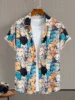 Unisex Fashion Men's Cute Cat Print Casual Daily Wear 3D Printing Short Sleeve Shirt Fashion Hawaiian Shirts For Men Harajuku 1