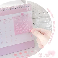 112pcs Creative Gradient Color Memo Pads Sticky Notes Cute Kawaii Notepad Korean Stationery Office School Supplies 2