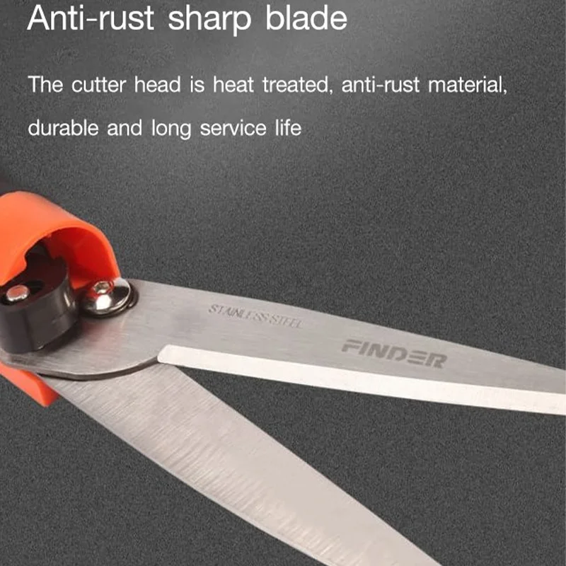 

K50 Garden Scissors Pruning Shears Stainless Steel Pruning Gardening Tools Scissors Fruit Picking Household Potted Weed Trimmer