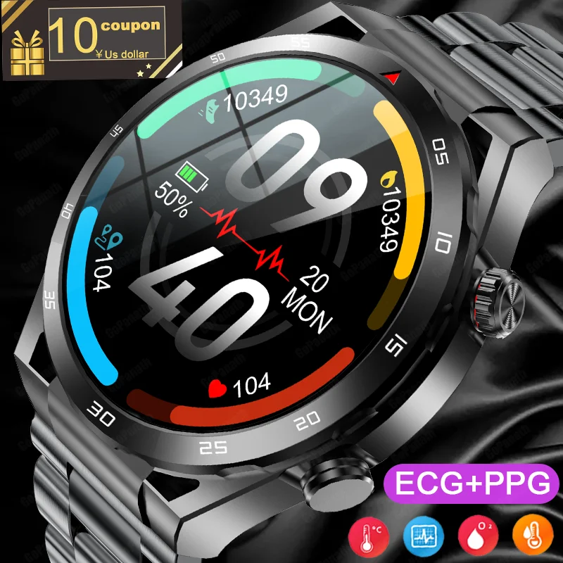 

Мужские Смарт-часы с ЭКГ + ППГ, лазерное лечение гипертензии, гиперглицемия, гиперлипидемия, пульсометр, здоровые спортивные Смарт-часы, новинка 2023