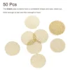 UXCELL 50Pc 6/9.5/12.7/15/16/19/20/25.4mm Diameter Pipe Screen Brass Screens Multifunctional Smoking Accessories for Pipe Filter 2