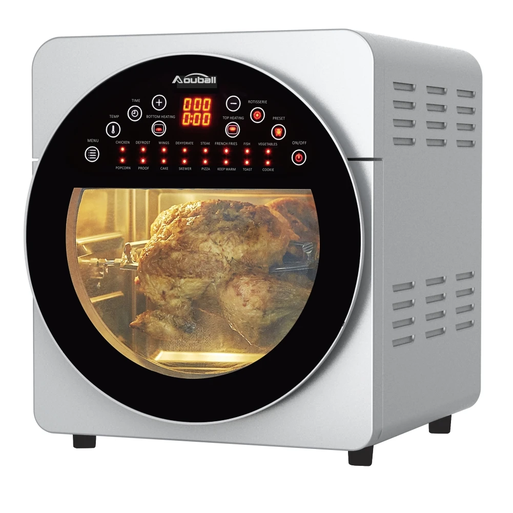 

China Supplier1700 watt 14.5L 0% oil Air Fryer household appliance with large touch panel with unfreezing function