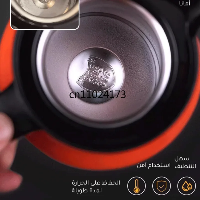 إبريق شاي منزلي ذو سعة كبيرة، إبريق شاي أبيض قديم،...