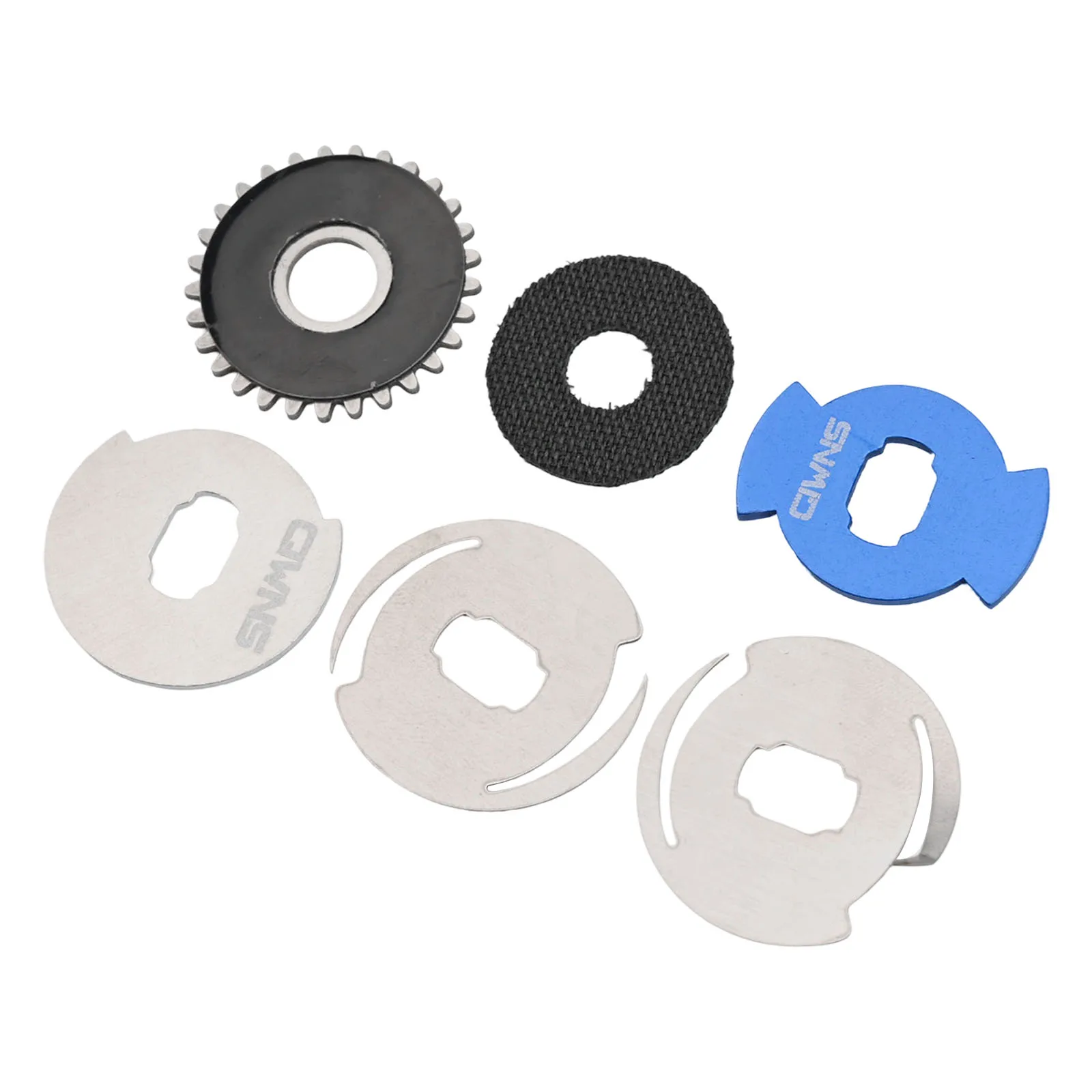 Baitcast Reel Fishing Wheel Refit Accessories Unloading Alarm Drag Click Stainless Steel Brake Gasket For Daiwa SV100 Tools