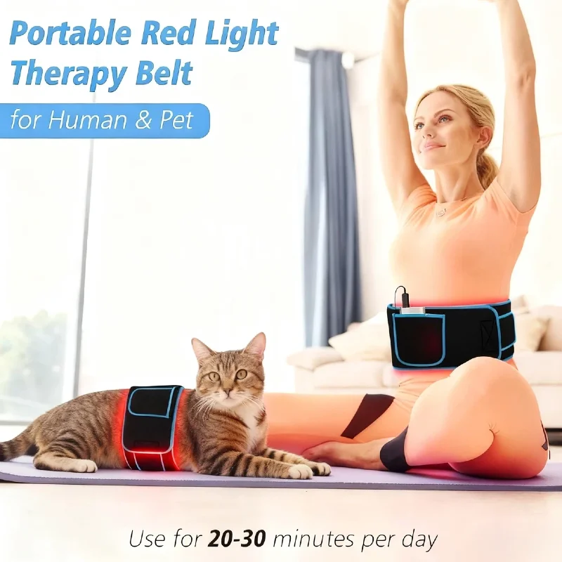 Full Body Red Light Therapy Mat 660nm 850nm Infrared - Large Coverage Light Therapy Pad for Home Use
