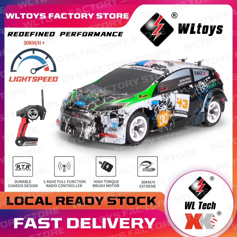 WLtoys 284131 K989 2 4G гоночный Радиоуправляемый автомобиль 30 км/ч Металлическое шасси