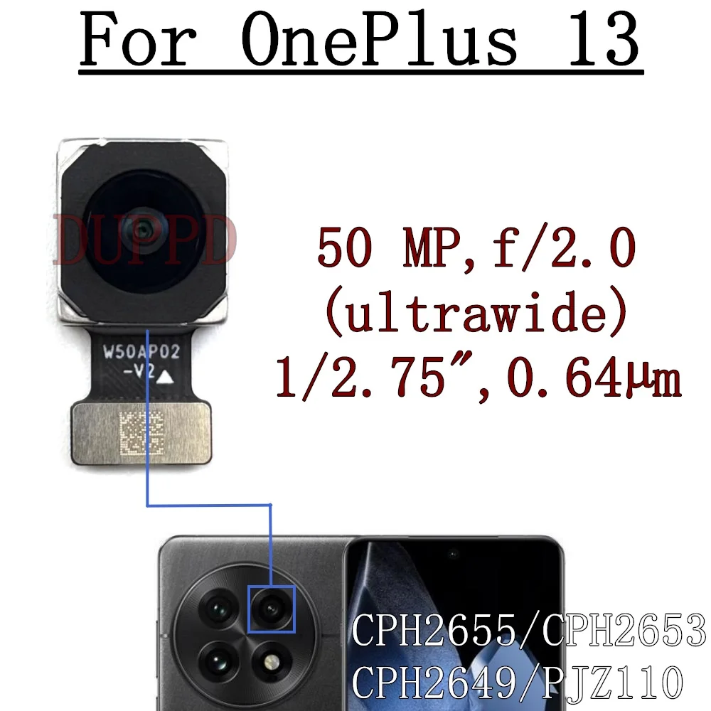Enhanced Front and Rear Camera Replacement with Flex Cable