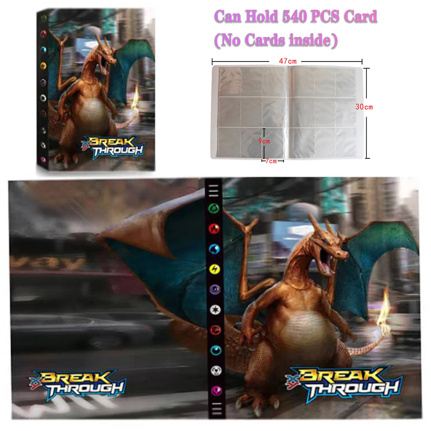 Anime Pocket Cards Album Book