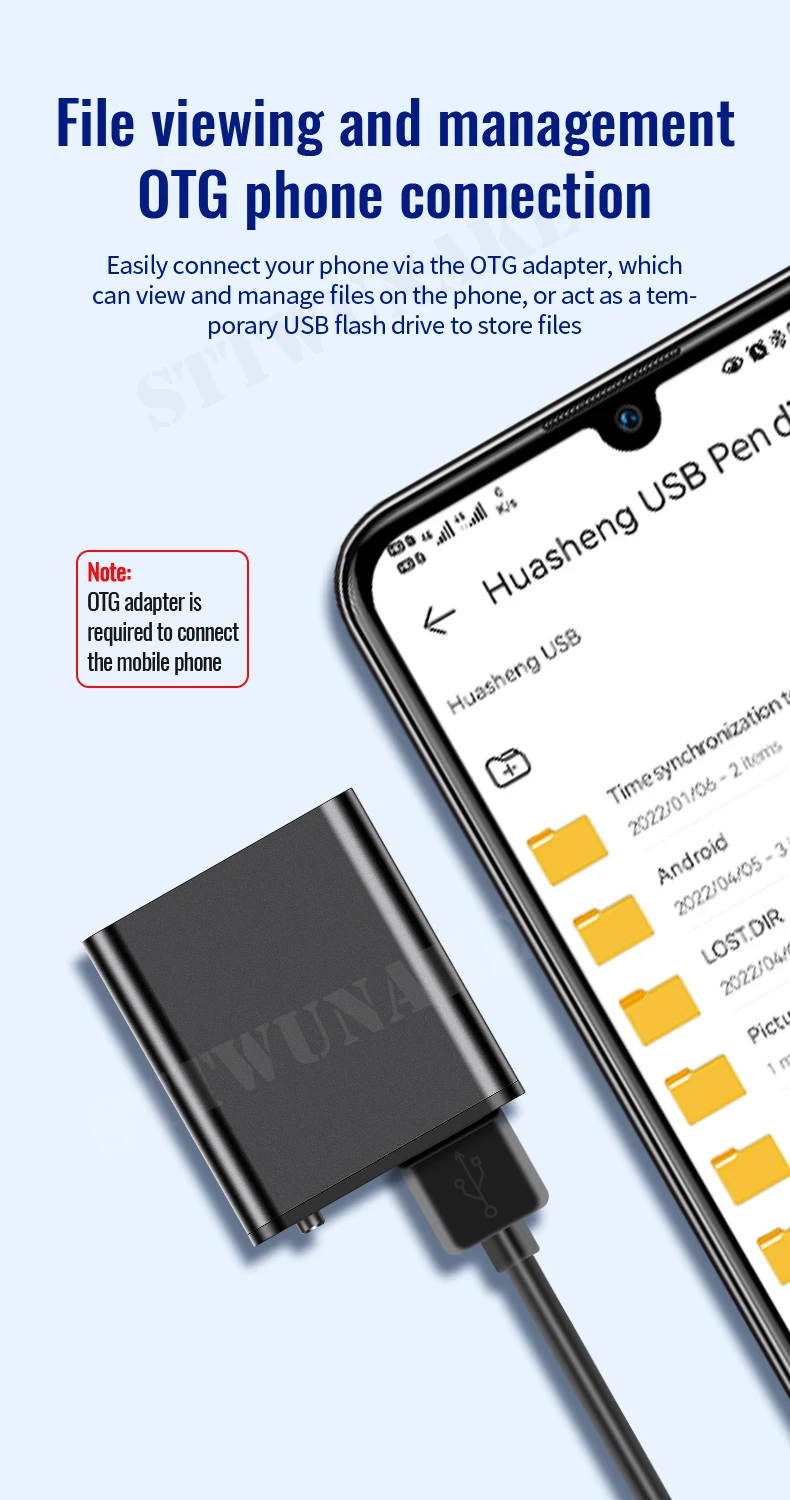 otg phone connection