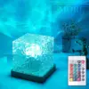 Ocean Wave Projector Light 16 Colors Midnight Aura Aurora Glow Lamp Home Office Bar Restaurant Underwater Projector Night Light 1