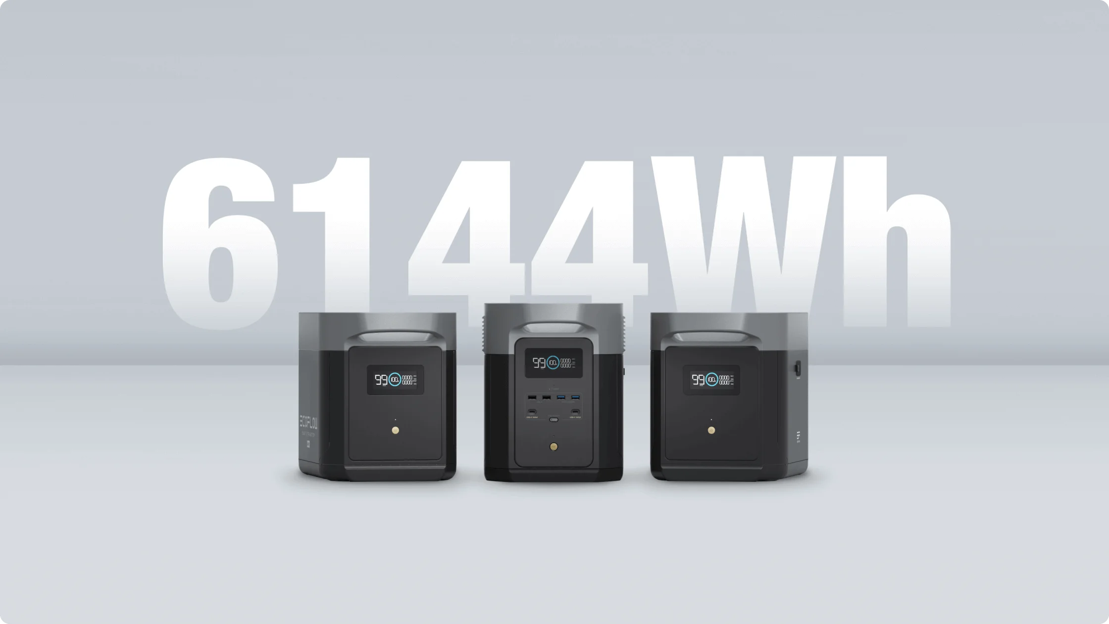 ECOFlow Portable Power Station DELTA 2 Max, 2400W LFP Solar Generator, 2046Wh So