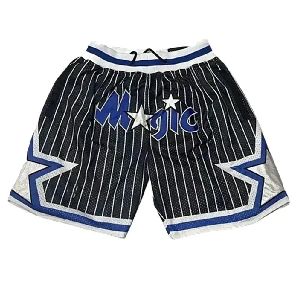 Sports Shorts popular retro basketball embroidered magic dragon shorts summer loose quick drying breathable 3D printed shorts