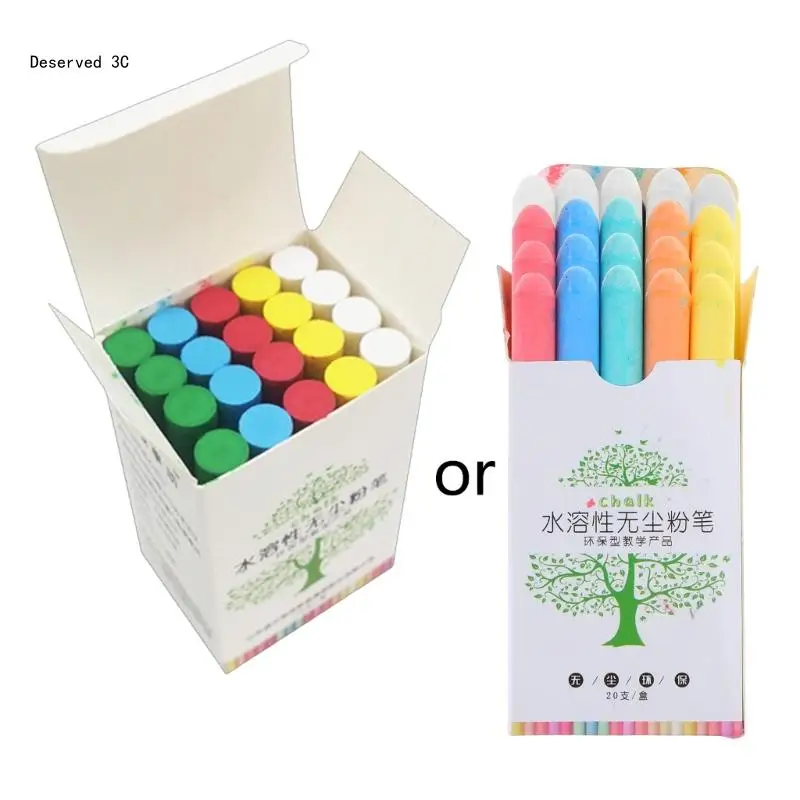 

Твердый водный мел, без пыли, тротуарный мел, уличный мел, моющийся мел Jumbos, школьные канцелярские принадлежности для