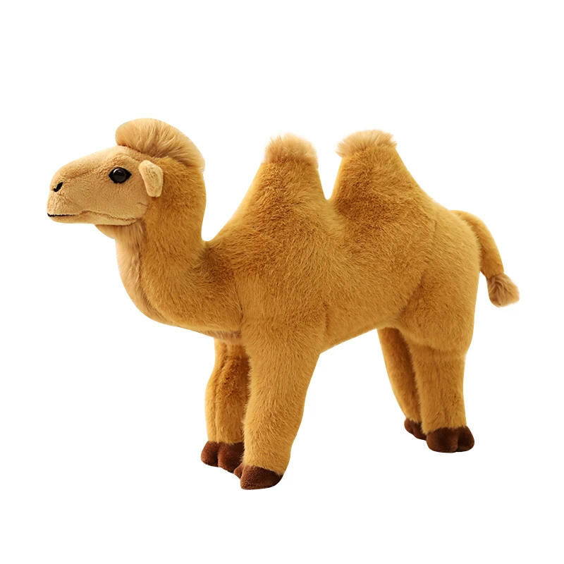 Simulation Standing Camel Plush Toys Soft Stuffed Steric Camel Toys For Children Creative Decor For Bookcase/Car Funny Gift