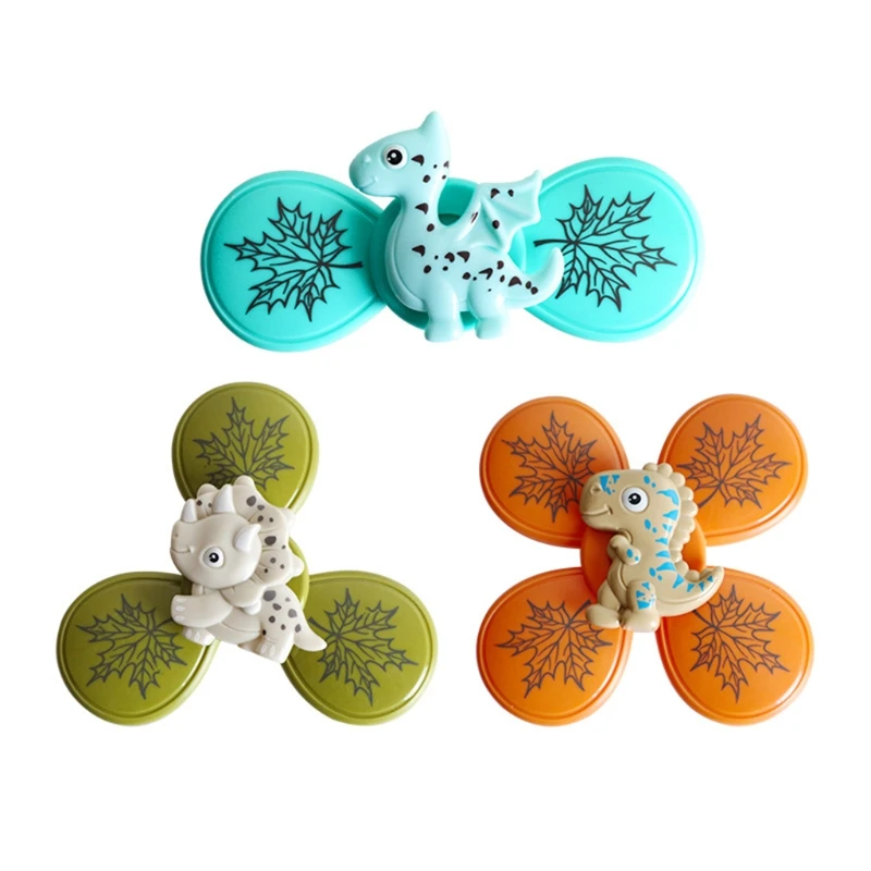 

Suction Cups Spinning Top Toy For Baby Infant Insect Gyro Relief Stress Educational Toys Suction Rotating Rattle Sets Bath Toys