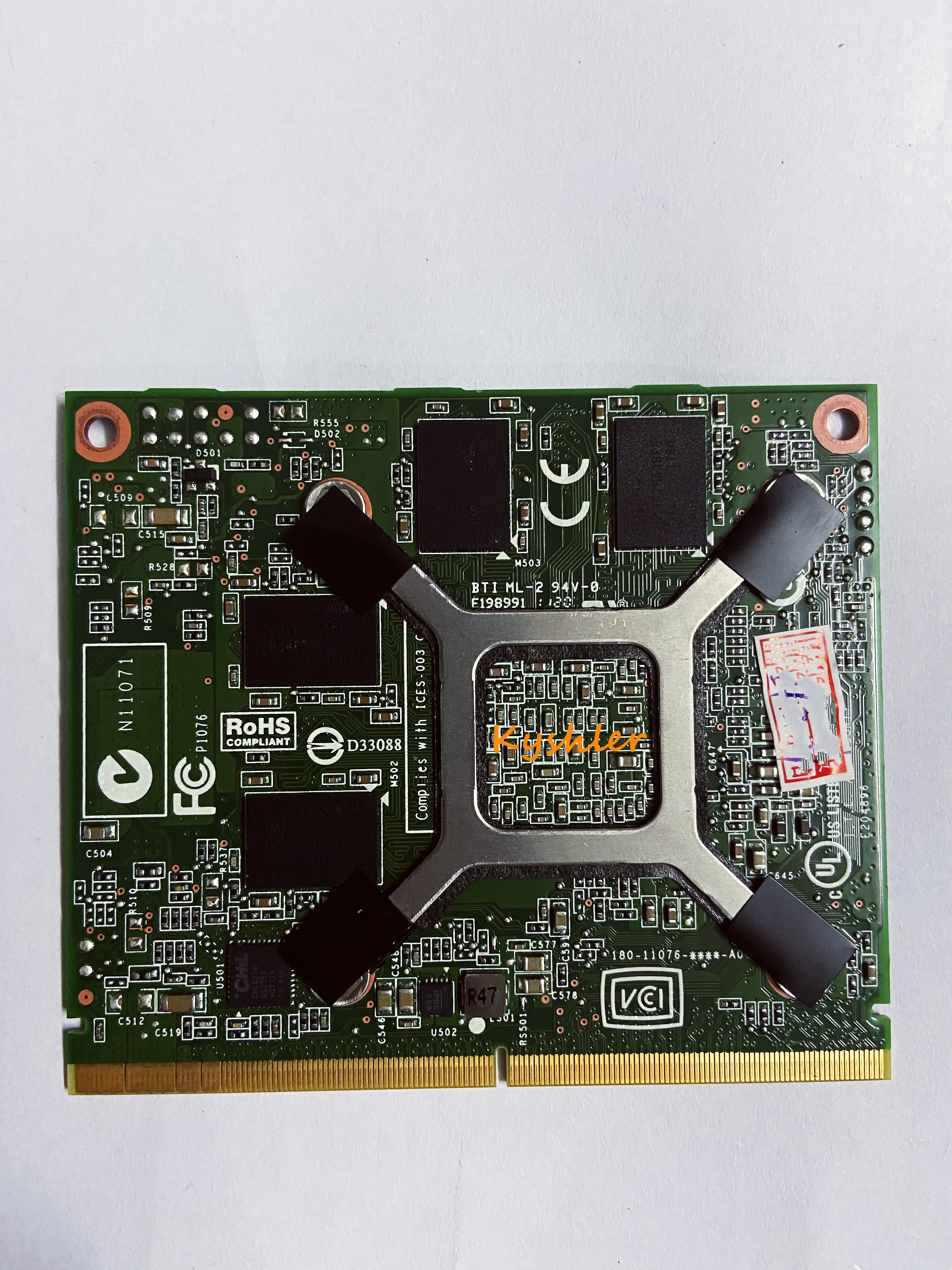 Original Quadro 1000M Q1000M N12P-Q1-A1 2GB Graphic Card