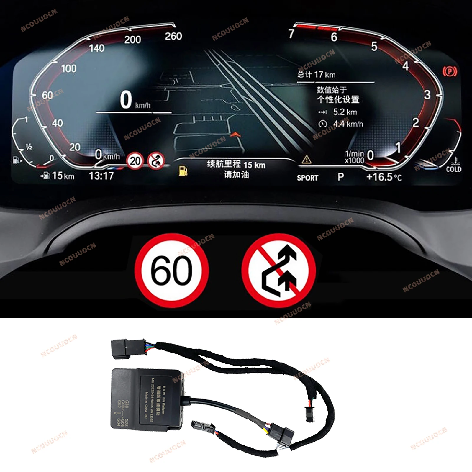 Voor Bmw Snelheidslimietmodule Sli Emulator Display Instrument G Serie