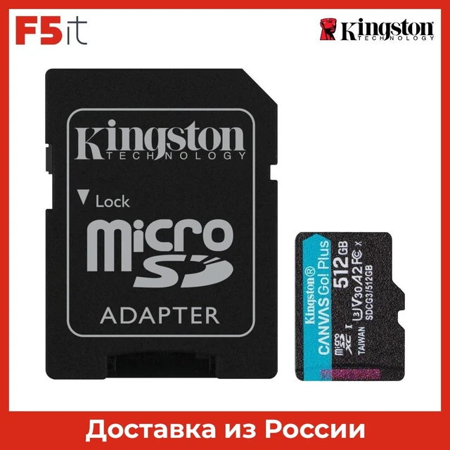 Memoria Microsd De 256gb Kingston Sdcg3 Color Negro