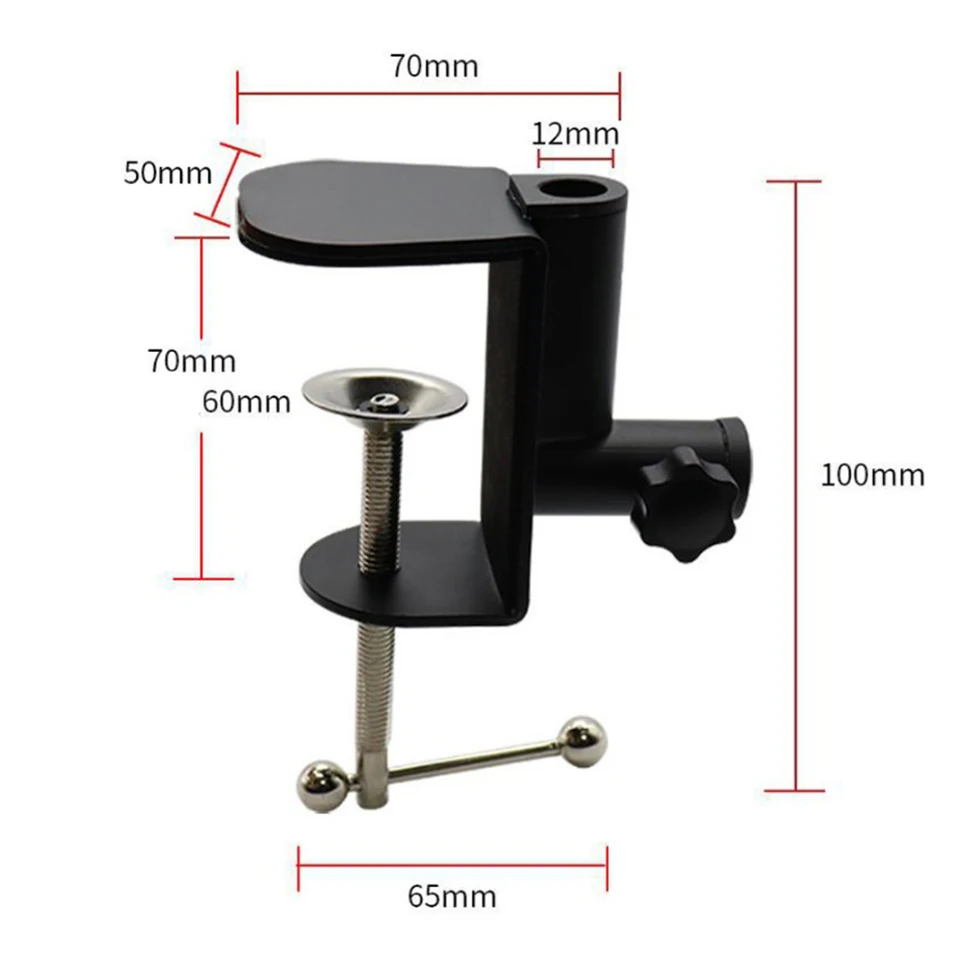 Morsetto A C Per Microfono/Lampada - 2 Pezzi, Regolabile - Foto 7