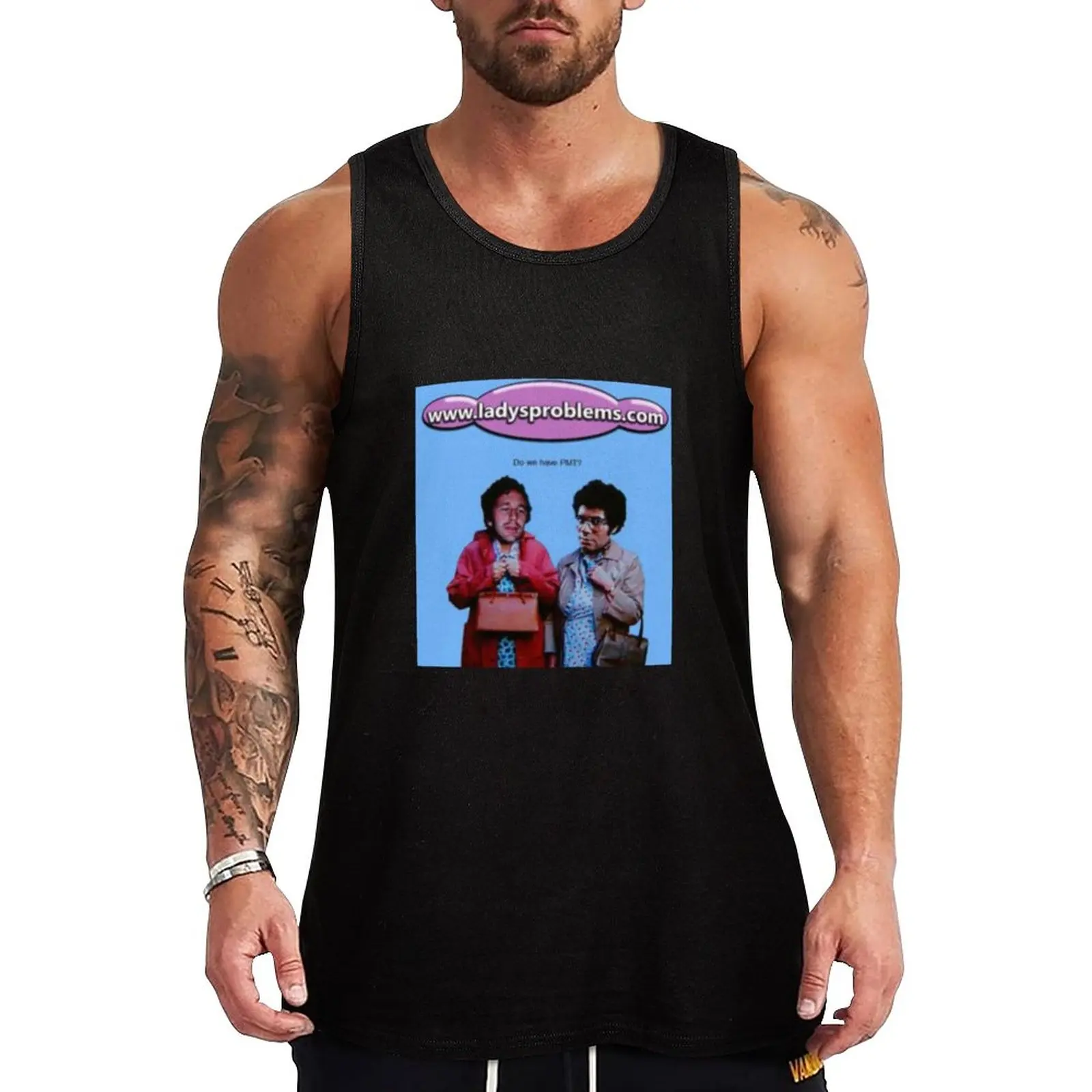 

New www.ladysproblems.com IT Crowd Tank Top Men's sports t-shirt anime Short sleeve