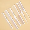 Hairdressing Carbon Comb Professional Hairdresser Cutting Comb Anti Static Hair Comb Haircut Tools Barber Hair Styling Comb 3