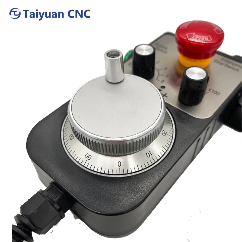 고정밀 CNC 수동 펄스 발생기 전자 핸드휠 MPG 엔코더는 다양한 유형의 CNC 공작 기계에 적합합니다.