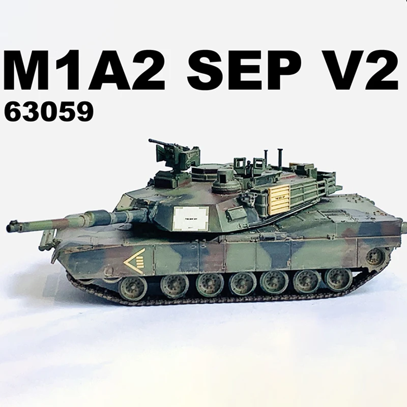 

1:72 пластмасса США M1A2 SEP V2 бронированная Транспортная Машина Танк модель военной боевой трек подарок