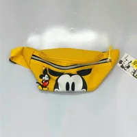 Disney new Mickey men and women belt bag Mickey Mouse shoulder bag chest bag boys girls handbag cute backpack 4